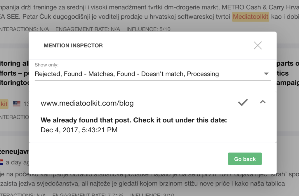 mention inspector mediatoolkit screenshot