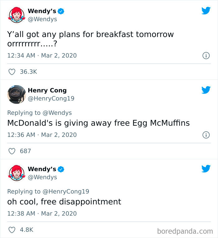 Brand customer reply_Wendys