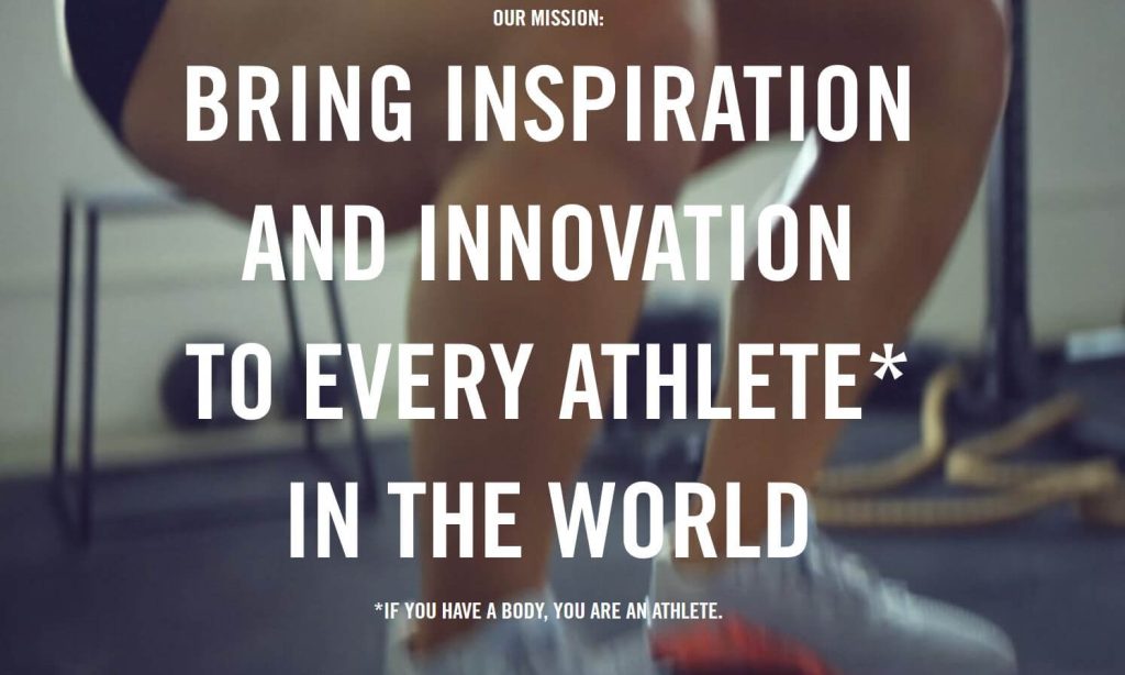 nike mission statement