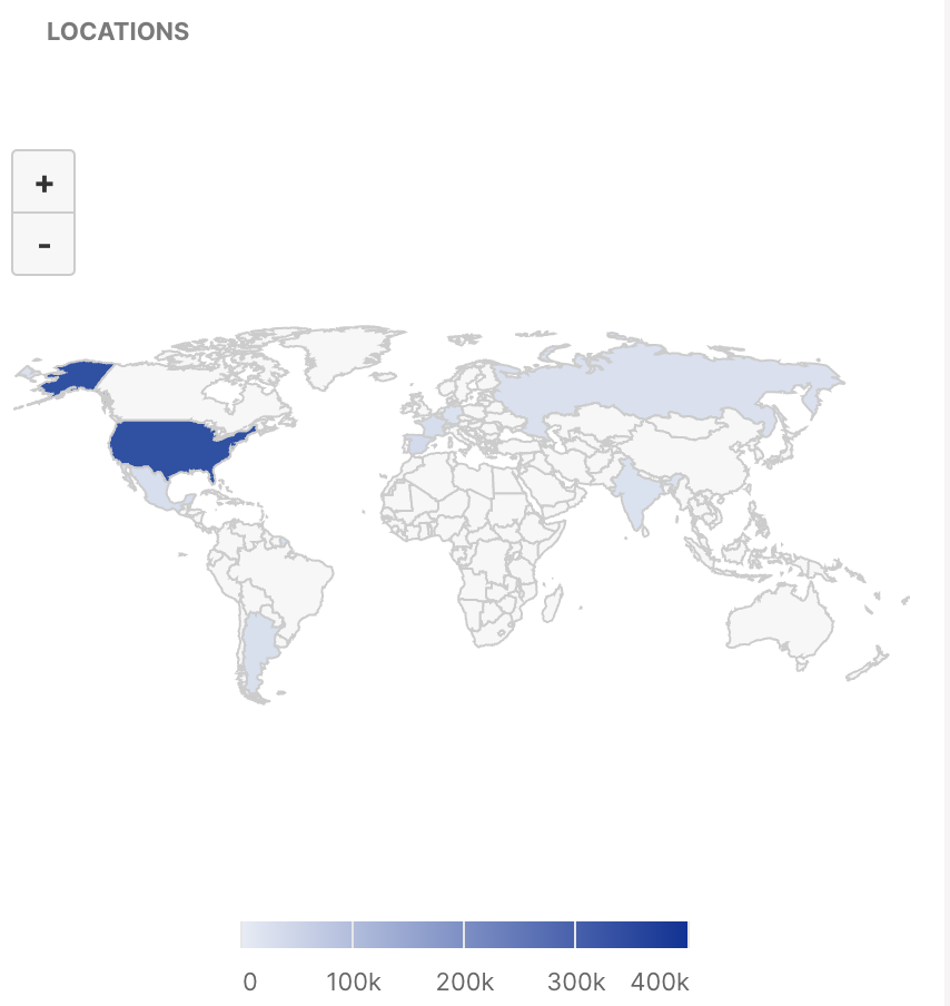 locations of mentions in determ